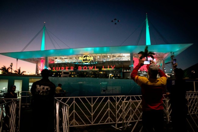 super bowl fly over marines