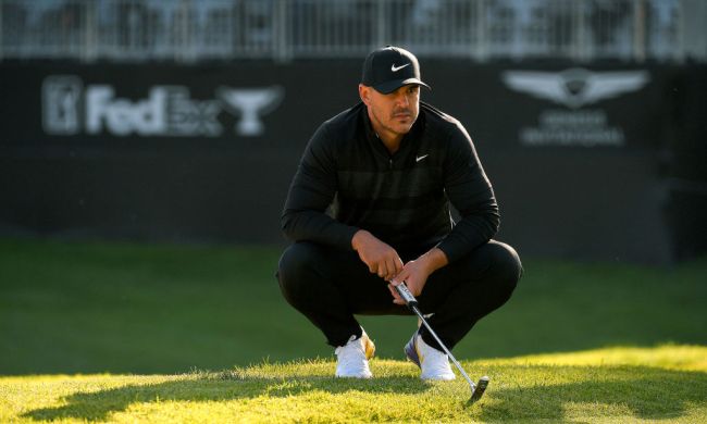 brooks koepka snapped irons over knee following missed cuts
