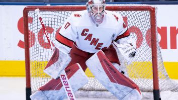42-Year-Old Kidney Transplant Survivor And Zamboni Driver Becomes Emergency Goalie For Hurricanes And Wins