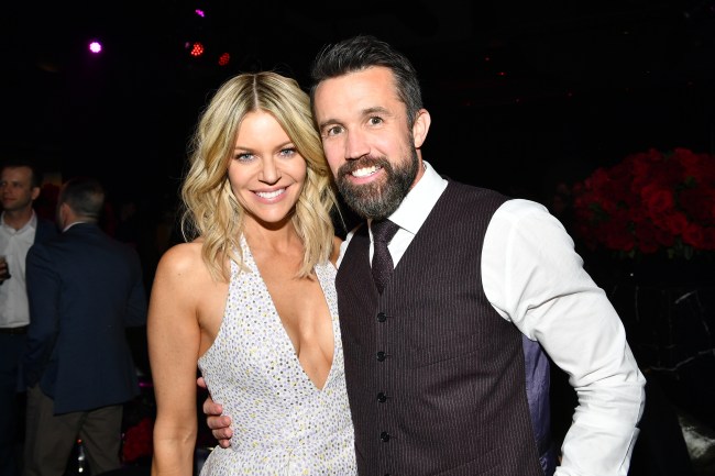 Rob McElhenney and Kaitlin Olson