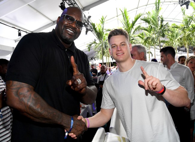 Joe Burrow and Shaq