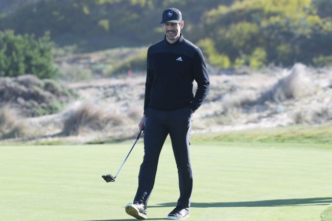 aaron rodgers golf