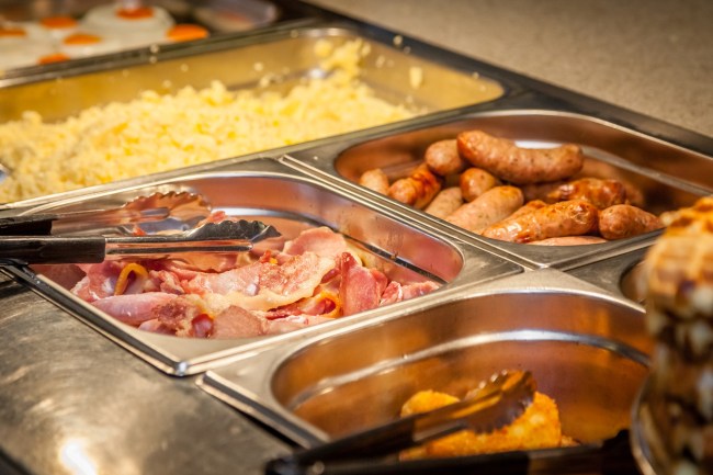 hotel continental breakfast absurdity