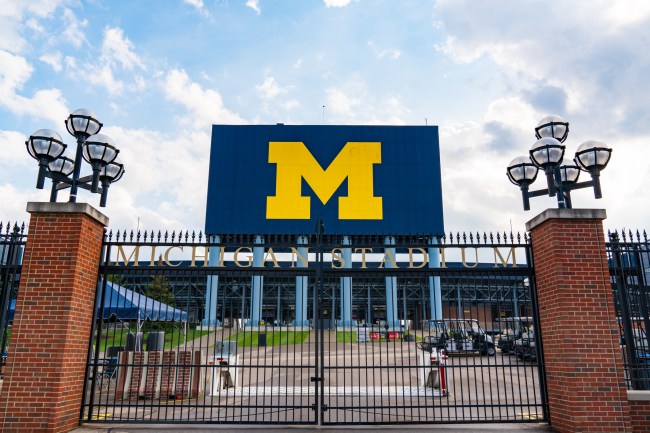 University of Michigan Football Team Stadium