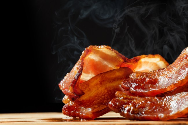 dunkin donuts snackin bacon