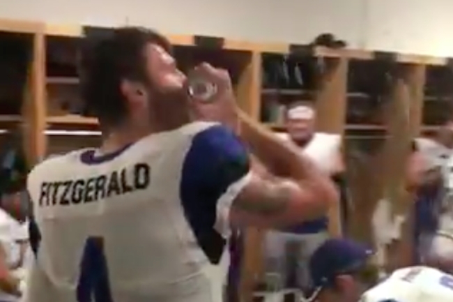 BattleHawks xfl spiked seltzer shotgun