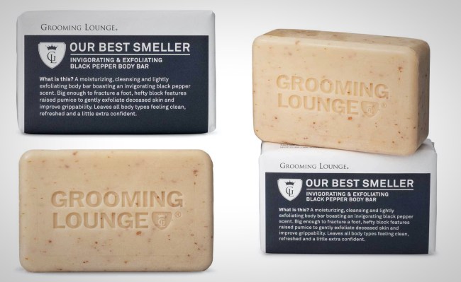 grooming lounge our best smeller soap