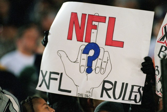 A cool suggestion on Twitter has the XFL