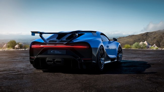 Bugatti Just Revealed Its Latest Model Chiron Pur Sport