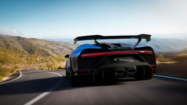 Bugatti Just Revealed Its Latest Model Chiron Pur Sport