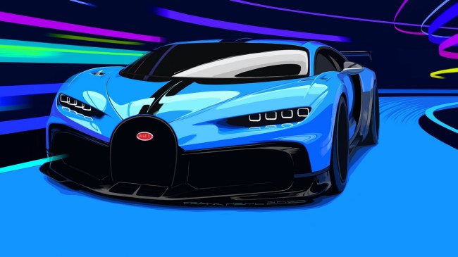 Bugatti Just Revealed Its Latest Model Chiron Pur Sport