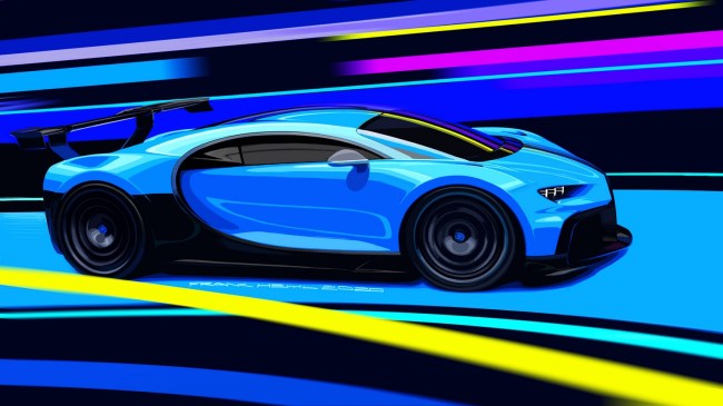 Bugatti Just Revealed Its Latest Model Chiron Pur Sport
