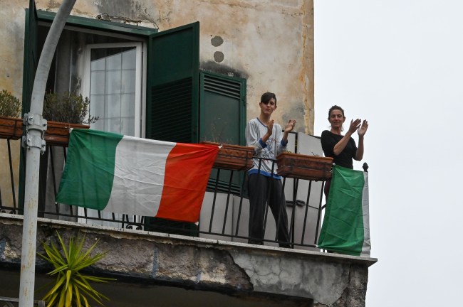 A man was reportedly cheating on his wife with someone in Italy and contracted the coronavirus