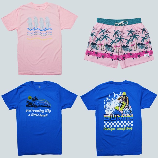 Duvin Design Shirts and Shorts