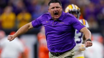 Ed Orgeron’s Mom, Coco, Has ’60 Minutes’ Eat Her Gumbo Before They Sit Down For An Interview