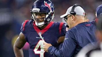 Deshaun Watson Posts Cryptic Tweet As Vegas Oddsmakers Predict Him To Be Patriots QB In 2021