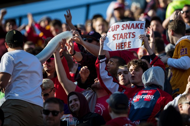 XFL DC Defenders Beer Snake