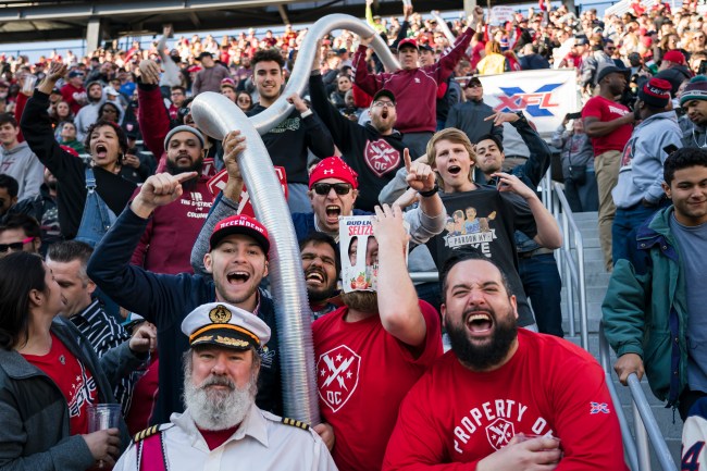 XFL DC Defenders Beer Snake