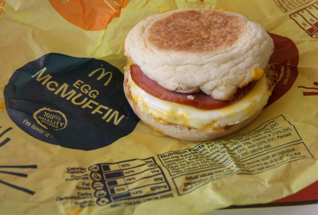 McDonald's is giving away free Egg McMuffins on Monday, March 2, 2020, for National Egg McMuffin Day as Wendy's offers fast food breakfast.