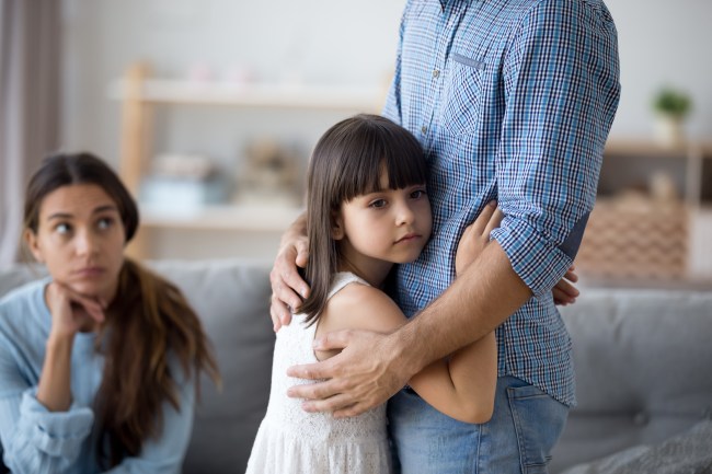 Family with kid