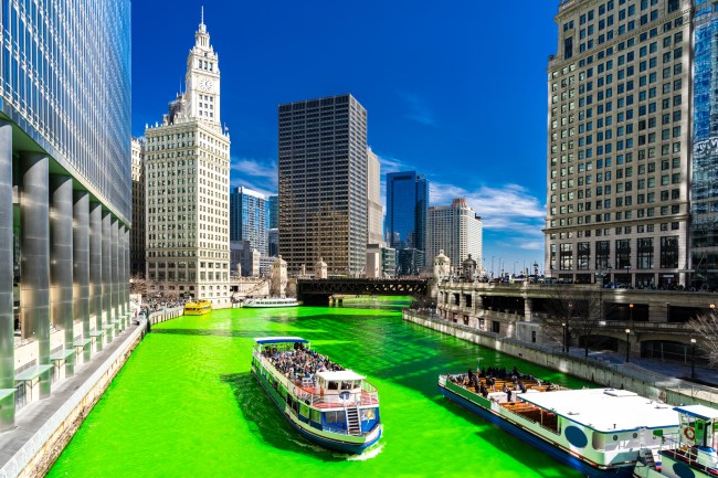 St. Patrick's Day Chicago Green River
