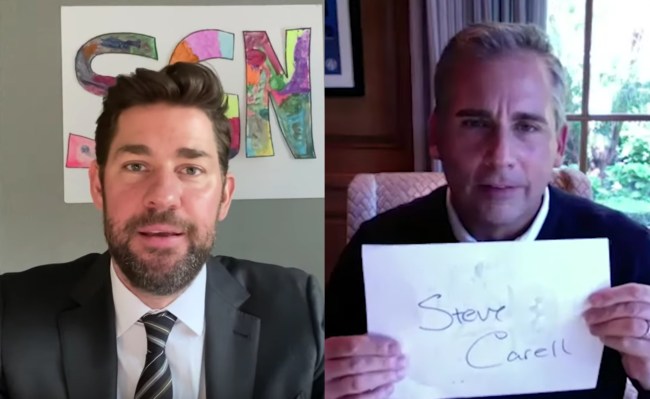 John Krasinski Steve Carell Interview
