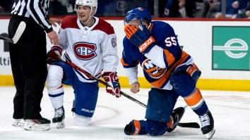 Islanders Defenseman Johnny Boychuk Needed 90 (!) Stitches After Taking A Skate Blade To The Face