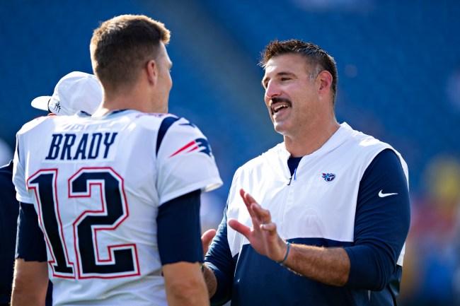 Titans head coach Mike Vrabel details the context of his FaceTime call with Tom Brady at recent college hoops game