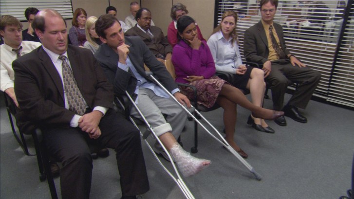 The injury The Office