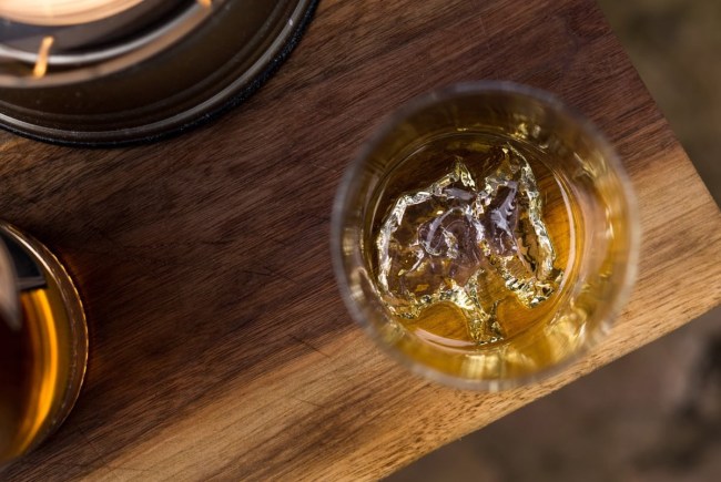 Whiskey Peaks Rocks Glasses American Mountains