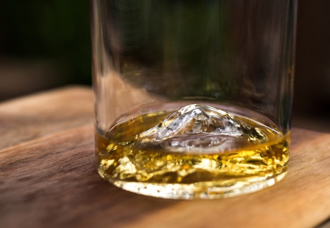 Whiskey Peaks Rocks Glasses American Mountains