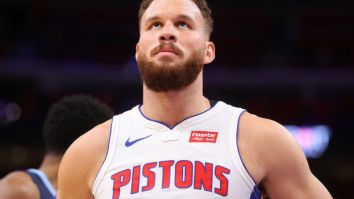 Blake Griffin Put TMZ On A Poster For Creeping On Him And His Kids During A Family Shootaround