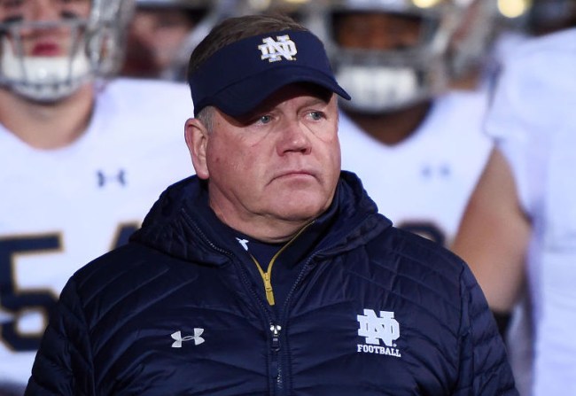 brian kelly coronavirus college football stance