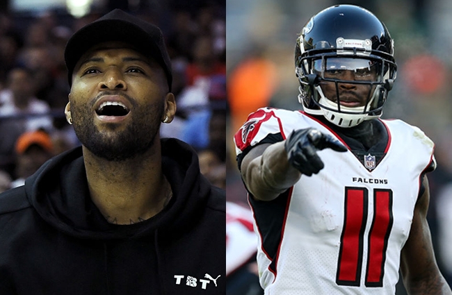 demarcus cousins julio jones craziest dunk