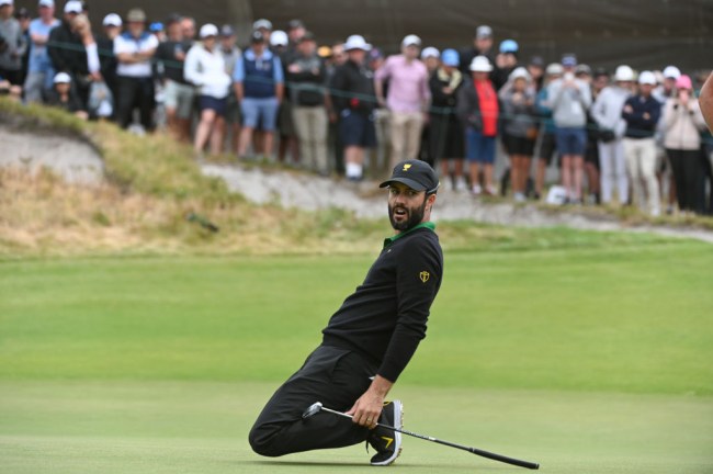 adam hadwin putting pga tour keeping flagstick in