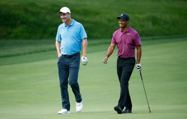 peyton manning trash talk tiger woods audible