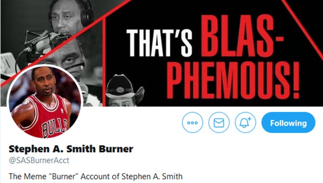 Interview With The Creator Of Stephen A Smith Burner Twitter Account