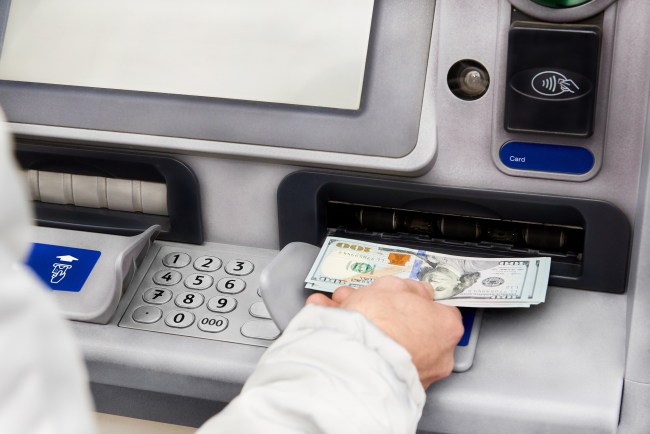 ATM cash machine