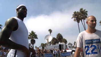 Let’s Look Back At The Time LeBron James Lost A Game Of HORSE To A YouTube Trick Shot Artist Ahead Of The NBA’s Upcoming Competition