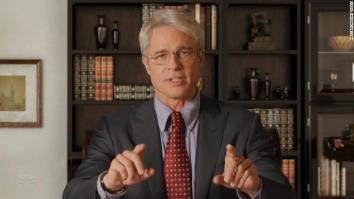 Brad Pitt Hilariously Potrays Dr. Fauci On ‘SNL’ Weeks After Fauci Joked About Wanting Pitt To Play Him On The Show