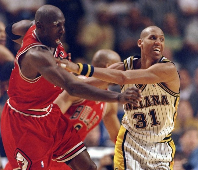 Former NBA player Reggie Miller claims he'd punch Michael Jordan in public if he saw him because of their bitter rivalry from the '90s