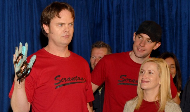 John Krasinski And Rainn Wilson Talked The Office On Instagram