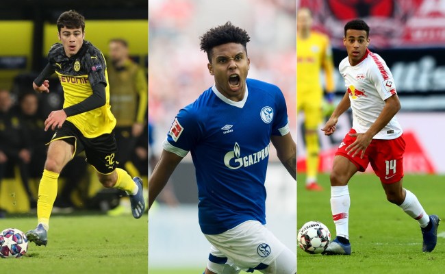 americans in the bundesliga tyler adams weston mckennie gio reyna