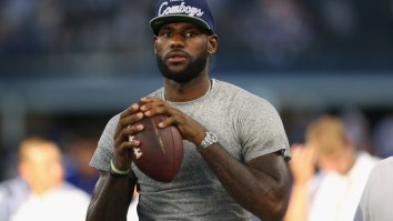 LeBron James’ High School Football Highlights And Stats Proves He’s The Best Who Never Was