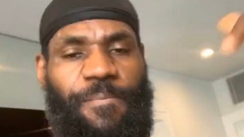 The Internet Reacts To LeBron James’ Looking Nearly Unrecognizable With His Quarantine Beard