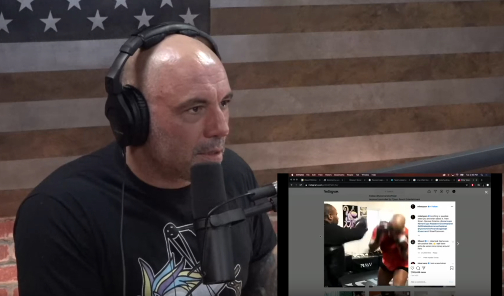 Joe Rogan Mike Tyson Boxing Videos