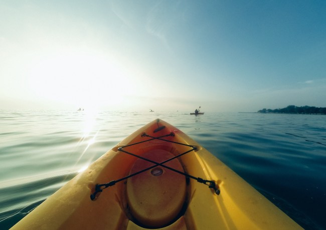 kayaking