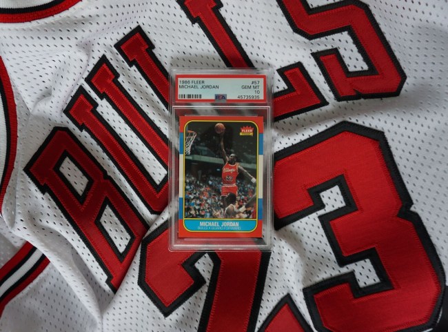 rally michael jordan rookie card investment