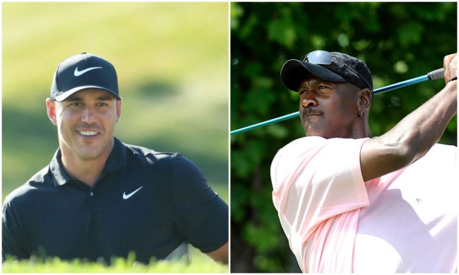 brooks koepka michael jordan golf smack talk