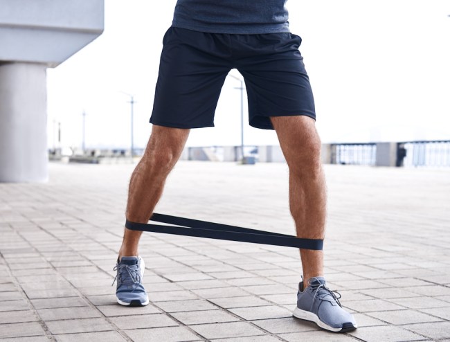 home resistance band training